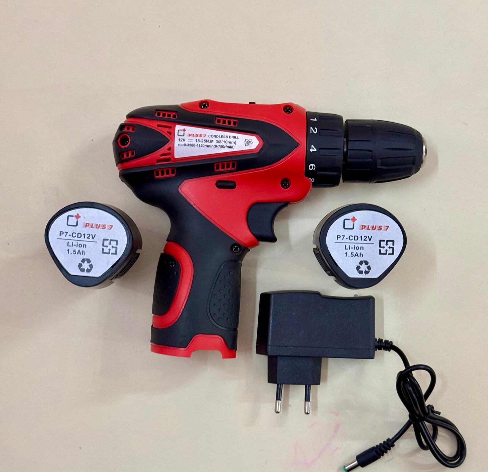 P7-CD12V 10mm Cordless Drill